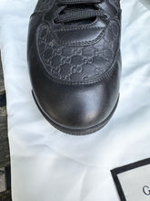 Load image into Gallery viewer, GUCCI Men’s GG Leather Lace-Up Sneakers
