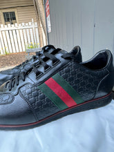 Load image into Gallery viewer, GUCCI Men’s GG Leather Lace-Up Sneakers