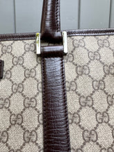 Load image into Gallery viewer, GUCCI Guccissima Canvas Leather Large Handle Shoulder Tote
