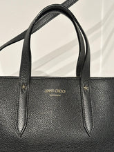 Load image into Gallery viewer, JIMMY CHOO Bria Leather Handle Shoulder Crossbody Tote