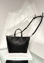 Load image into Gallery viewer, JIMMY CHOO Bria Leather Handle Shoulder Crossbody Tote