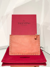 Load image into Gallery viewer, VALENTINO GARAVANI Rockstud Leather Pouch/ Clurch