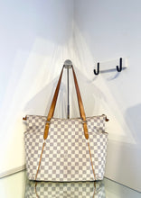 Load image into Gallery viewer, LOUIS VUITTON Damier Azur Totally MM Shoulder Tote