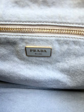 Load image into Gallery viewer, PRADA Large Canada Logo Canvas Shopping Tote
