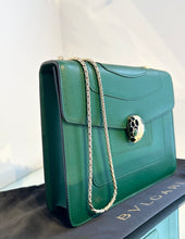 Load image into Gallery viewer, BVLGARI Serpenti Forever Large Flap Shoulder Crossbody Bag