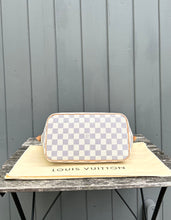Load image into Gallery viewer, LOUIS VUITTON Damier Azur Canvas Saleya PM Bag