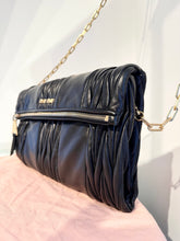 Load image into Gallery viewer, MIU MIU Matelasse Leather Flap Chain Strap Shoulder Crossbody Bag