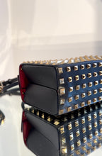 Load image into Gallery viewer, VALENTINO GARAVANI Rockstud Spike Leather Handle Shoulder Bag