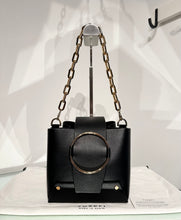 Load image into Gallery viewer, YUZEFI Box Leather Chain Links Shoulder Bag