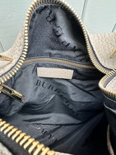 Load image into Gallery viewer, BURBERRY Pebbled Leather Large Shoulder Bag