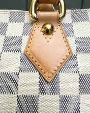 Load image into Gallery viewer, LOUIS VUITTON Damier Azur Canvas Saleya PM Bag