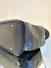 Load image into Gallery viewer, CHANEL Paris Biarritz Black Nylon Canvas Large Tote