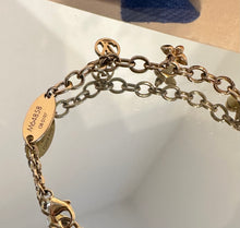 Load image into Gallery viewer, LOUIS VUITTON Blooming Gold Tone Charm Bracelet
