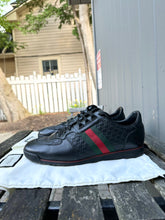 Load image into Gallery viewer, GUCCI Men’s GG Leather Lace-Up Sneakers