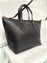 Load image into Gallery viewer, JIMMY CHOO Bria Leather Handle Shoulder Crossbody Tote