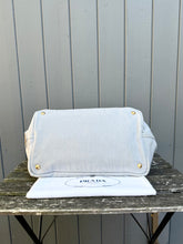 Load image into Gallery viewer, PRADA Large Canada Logo Canvas Shopping Tote
