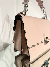 Load image into Gallery viewer, FENDI Kan I Medium Scalloped Handle Shoulder Crossbody Leather Bag