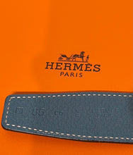 Load image into Gallery viewer, HERMÈS Double H Reversible Leather Belt