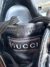 Load image into Gallery viewer, GUCCI Men’s GG Leather Lace-Up Sneakers