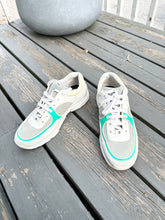 Load image into Gallery viewer, CHANEL Men’s Interlocking CC Leather Suede Lace Up Sneakers