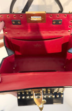 Load image into Gallery viewer, VALENTINO GARAVANI Rockstud Spike Leather Handle Shoulder Bag