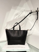 Load image into Gallery viewer, JIMMY CHOO Bria Leather Handle Shoulder Crossbody Tote