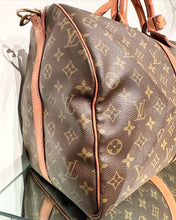 Load image into Gallery viewer, LOUIS VUITTON Monogram Keepall 50 Bandouliere Duffle Bag