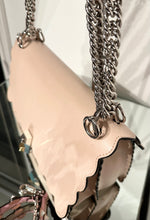 Load image into Gallery viewer, FENDI Kan I Medium Scalloped Handle Shoulder Crossbody Leather Bag