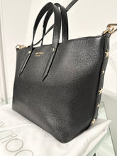 Load image into Gallery viewer, JIMMY CHOO Bria Leather Handle Shoulder Crossbody Tote