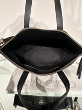 Load image into Gallery viewer, JIMMY CHOO Bria Leather Handle Shoulder Crossbody Tote