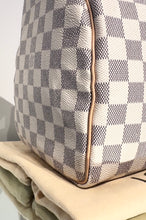 Load image into Gallery viewer, LOUIS VUITTON Damier Azur Canvas Speedy 35