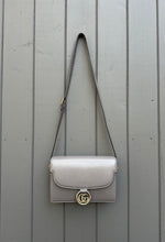 Load image into Gallery viewer, GUCCI Small GG Ring Leather Shoulder Bag