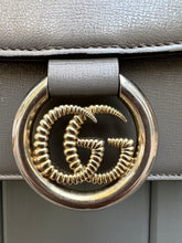 Load image into Gallery viewer, GUCCI Small GG Ring Leather Shoulder Bag