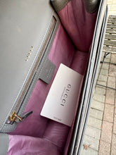 Load image into Gallery viewer, GUCCI Small GG Ring Leather Shoulder Bag