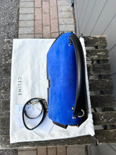Load image into Gallery viewer, CELINE Medium Trapeze Tri Colour Leather Suede Handle Shoulder Bag
