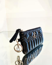 Load image into Gallery viewer, JIMMY CHOO Quilted Leather Key Coin Pouch