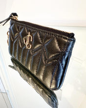 Load image into Gallery viewer, JIMMY CHOO Quilted Leather Key Coin Pouch