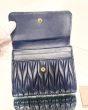 Load image into Gallery viewer, MIU MIU Matelasse Bifold Wallet