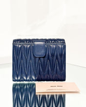 Load image into Gallery viewer, MIU MIU Matelasse Bifold Wallet