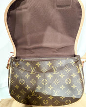 Load image into Gallery viewer, LOUIS VUITTON Monogram Canvas Menilmontant PM Shouder Crossbody Bag