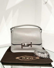 Load image into Gallery viewer, TOD’S Small Double T Logo Leather Handle Shoulder Crossbody Bag