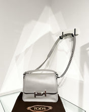 Load image into Gallery viewer, TOD’S Small Double T Logo Leather Handle Shoulder Crossbody Bag