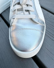 Load image into Gallery viewer, CHANEL Leather Rubber CC Logo Low Top Sneakers