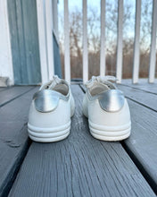 Load image into Gallery viewer, CHANEL Leather Rubber CC Logo Low Top Sneakers