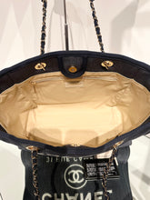 Load image into Gallery viewer, CHANEL Deauville Denim Small Tote