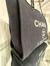 Load image into Gallery viewer, CHANEL Deauville Denim Small Tote