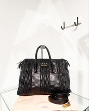 Load image into Gallery viewer, MIU MIU Large Matelasse Nappa Leather Handle Shoulder Bag