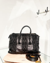 Load image into Gallery viewer, MIU MIU Large Matelasse Nappa Leather Handle Shoulder Bag
