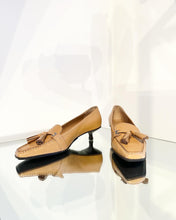 Load image into Gallery viewer, PRADA Kitten Heel Leather Pumps