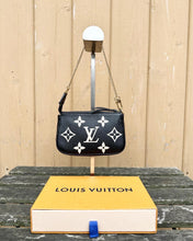 Load image into Gallery viewer, LOUIS VUITTON Bicolour Monogram Empreinte Leather Mini Pochette